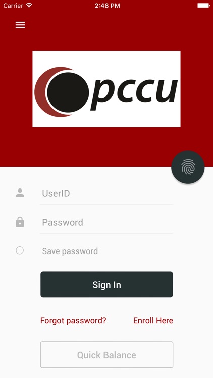 PCCU All Ways Mobile Banking