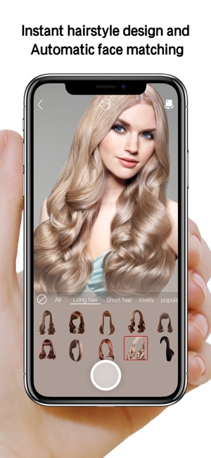 Instant HairStyles Camera(圖2)-速報App