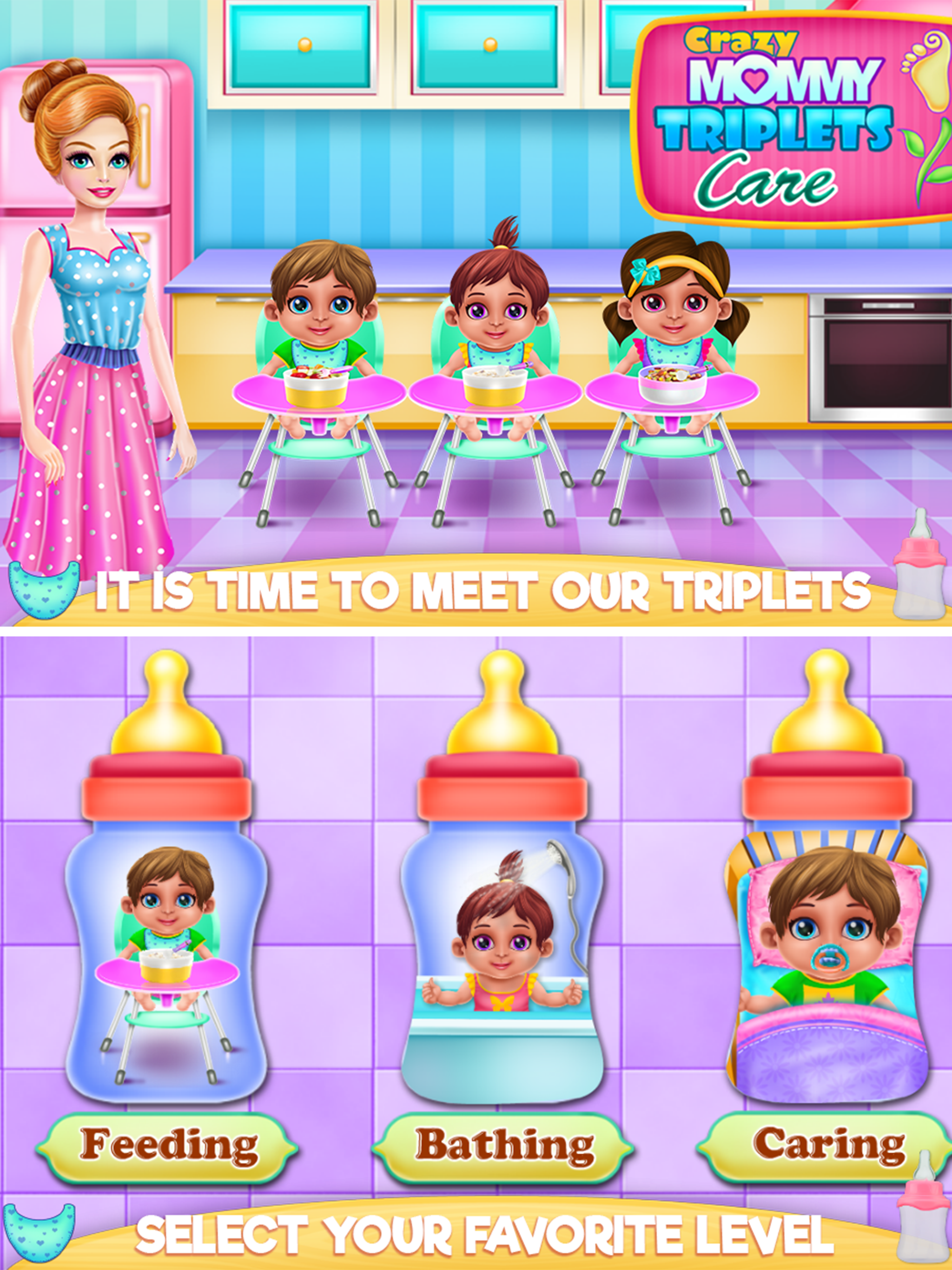 Crazy Mommy Triplets Care screenshot 4