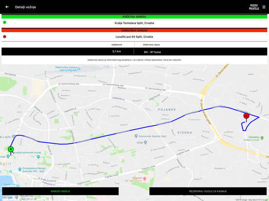 Screenshot #5 pour Taxi Dubrovnik Tap2Ride
