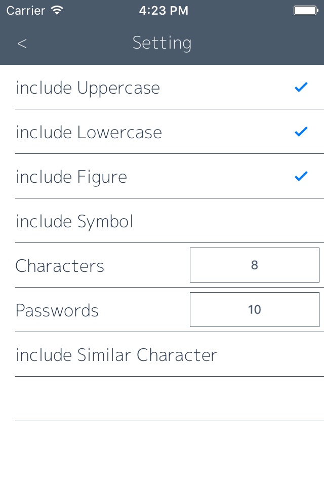 Automatic Password Generator screenshot 2