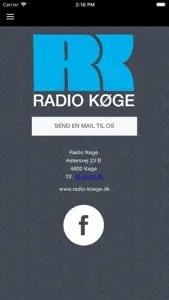 Radio Køge screenshot #3 for iPhone