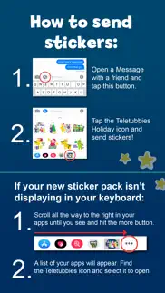 teletubbies holiday stickers problems & solutions and troubleshooting guide - 1