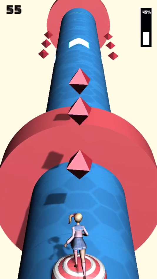 #1. Helix Dash: Twist and run game (iOS) 由: AdGem LLC