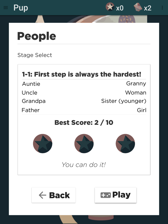 Screenshot #5 pour Saysi Dene Language Game