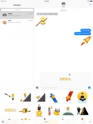 bitcoin crypto stickers iPad Captures Décran 1