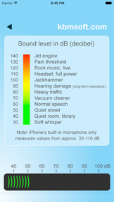 NoiseLevel screenshot