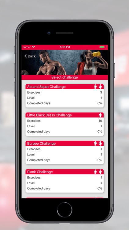 30 Days Fitness Challenges