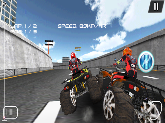 ATV Bike Offroad Madness iPad app afbeelding 1