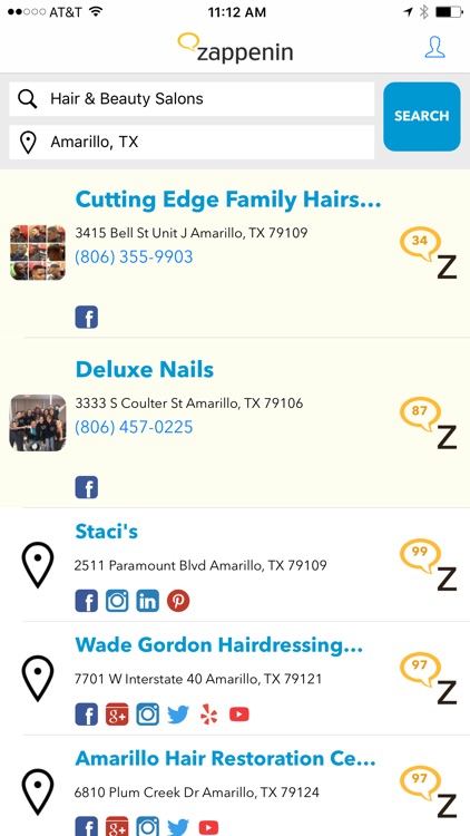 Zappenin: Social Local Search screenshot-4