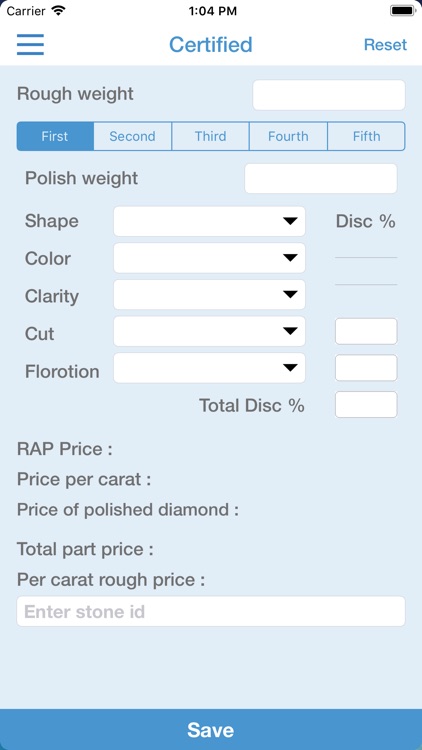 BGRough - Calculator