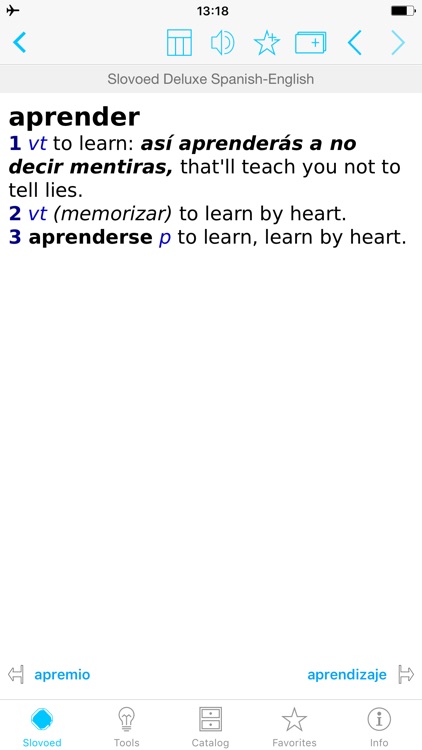 English <> Spanish Dictionary