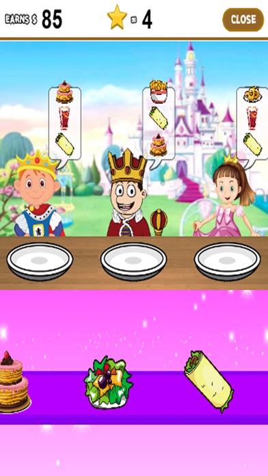 Cooking King Queen Story Food screenshot 4