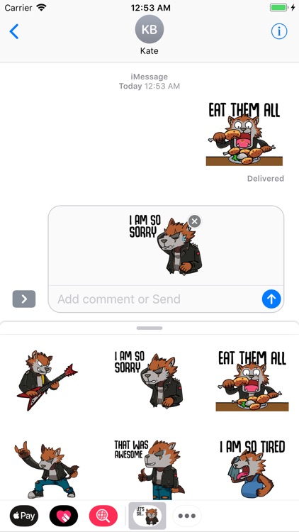 Fox Animated Sticker Pack