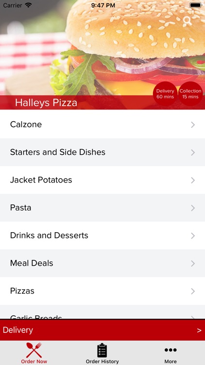 Halleys Pizza
