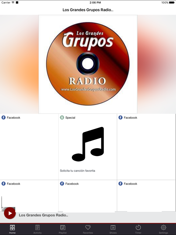 Screenshot #4 pour Los Grandes Grupos Radio..