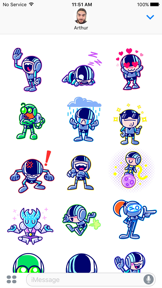 Iron Marines Stickers screenshot