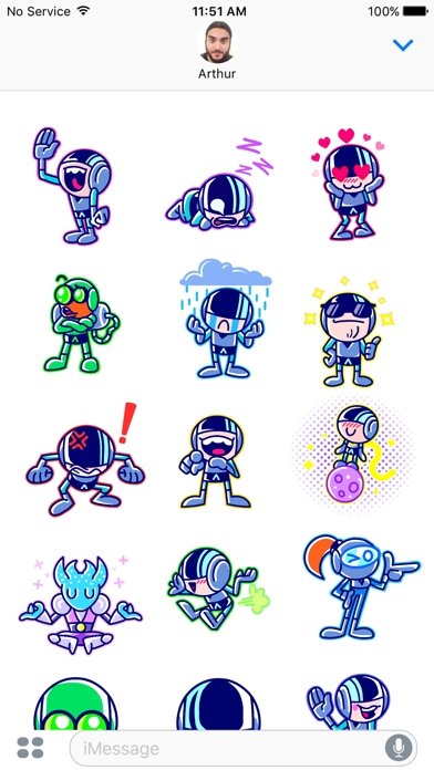 Iron Marines Stickersのおすすめ画像3