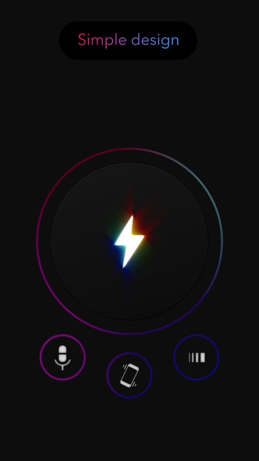 #1. FlashMob -Smart LED Flashlight (iOS) 由: Jungmoon Jo