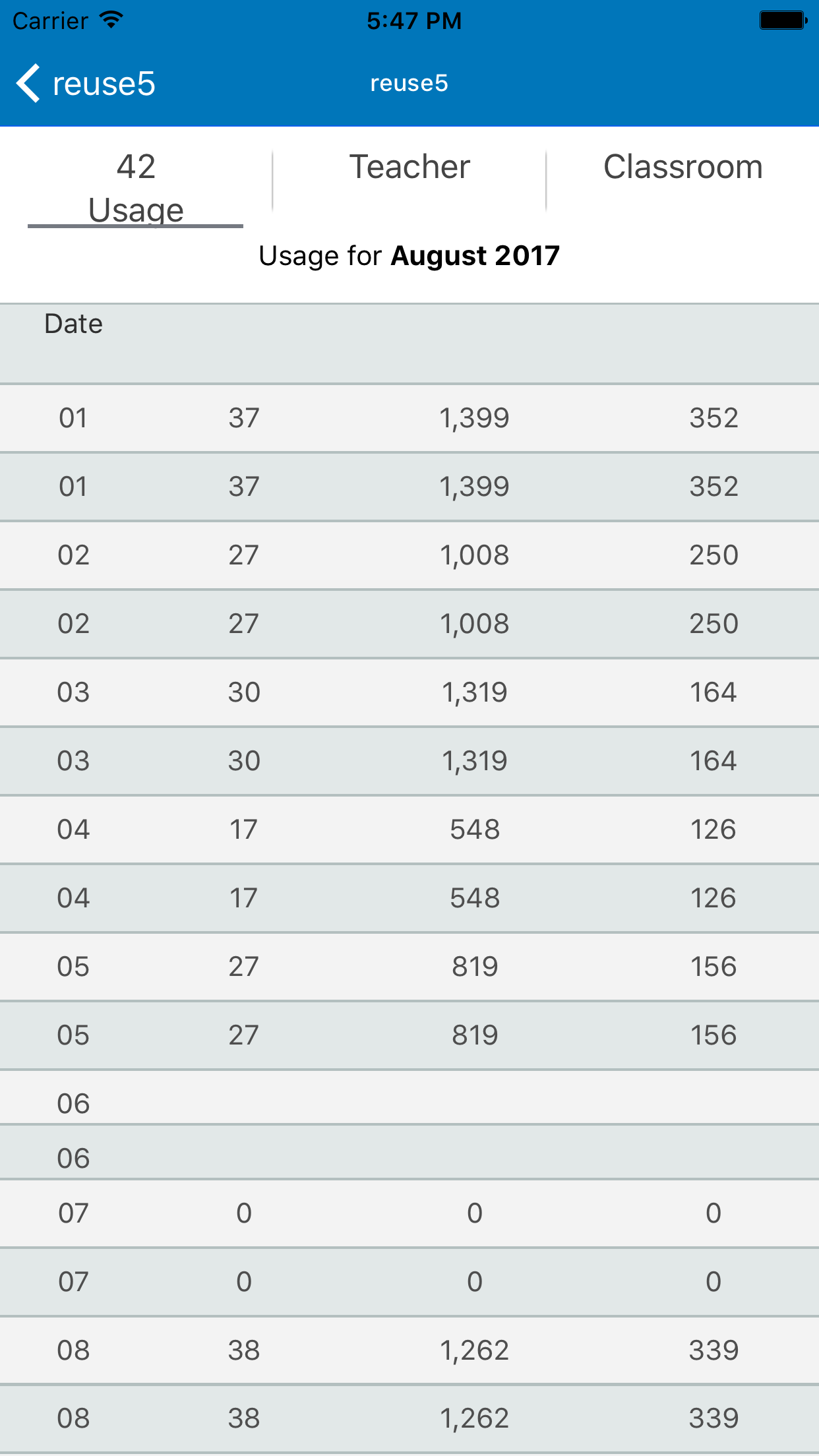 ClassEdge Console screenshot 4