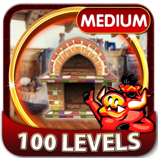 Fireplace Hidden Objects Games Icon