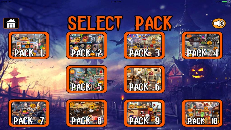 #1. Hidden Object:Halloween Mania2 (iOS) By: Krunal Bhavsar