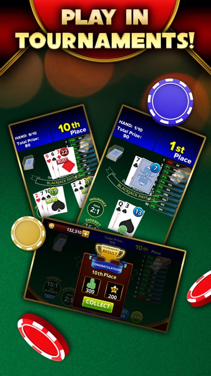 Blackjack 21 - Platinum Player screenshot-3