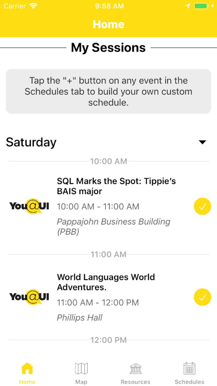 iPhone screenshot