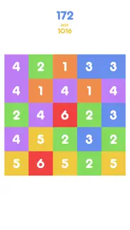 number tap - merge blocks iphone screenshot 2
