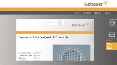 Gebauer Lenticule Designer screenshot 3