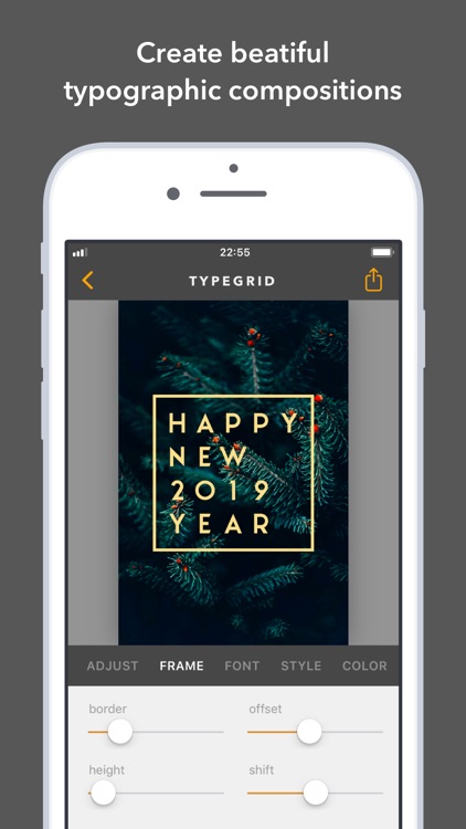 TypeGrid: Typography on Photo