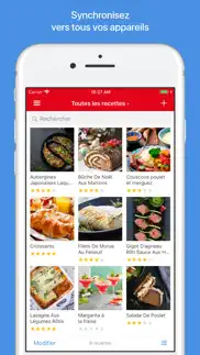 gestion de recettes paprika 3 iPhone Captures Décran 1