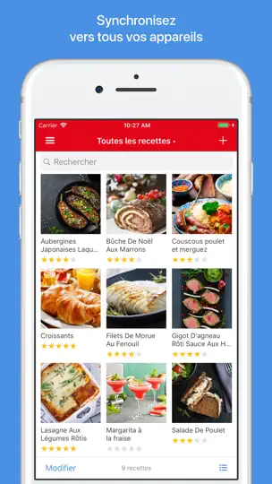 Capture d'écran de Gestion De Recettes Paprika 3 sur iPhone 1
