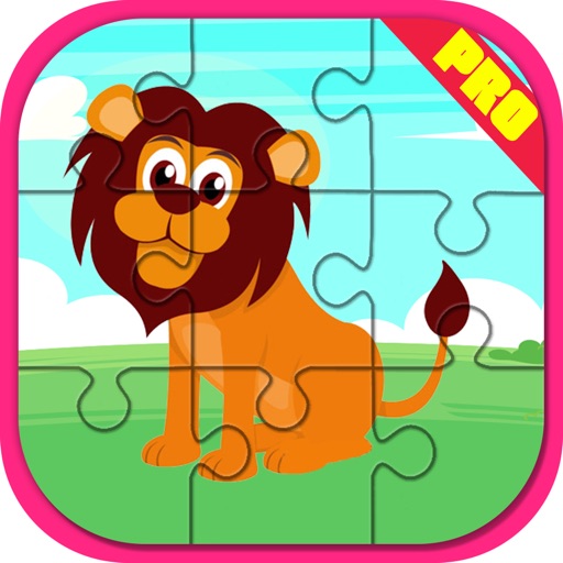 Animal Jigsaw Kids Puzzle Pro icon