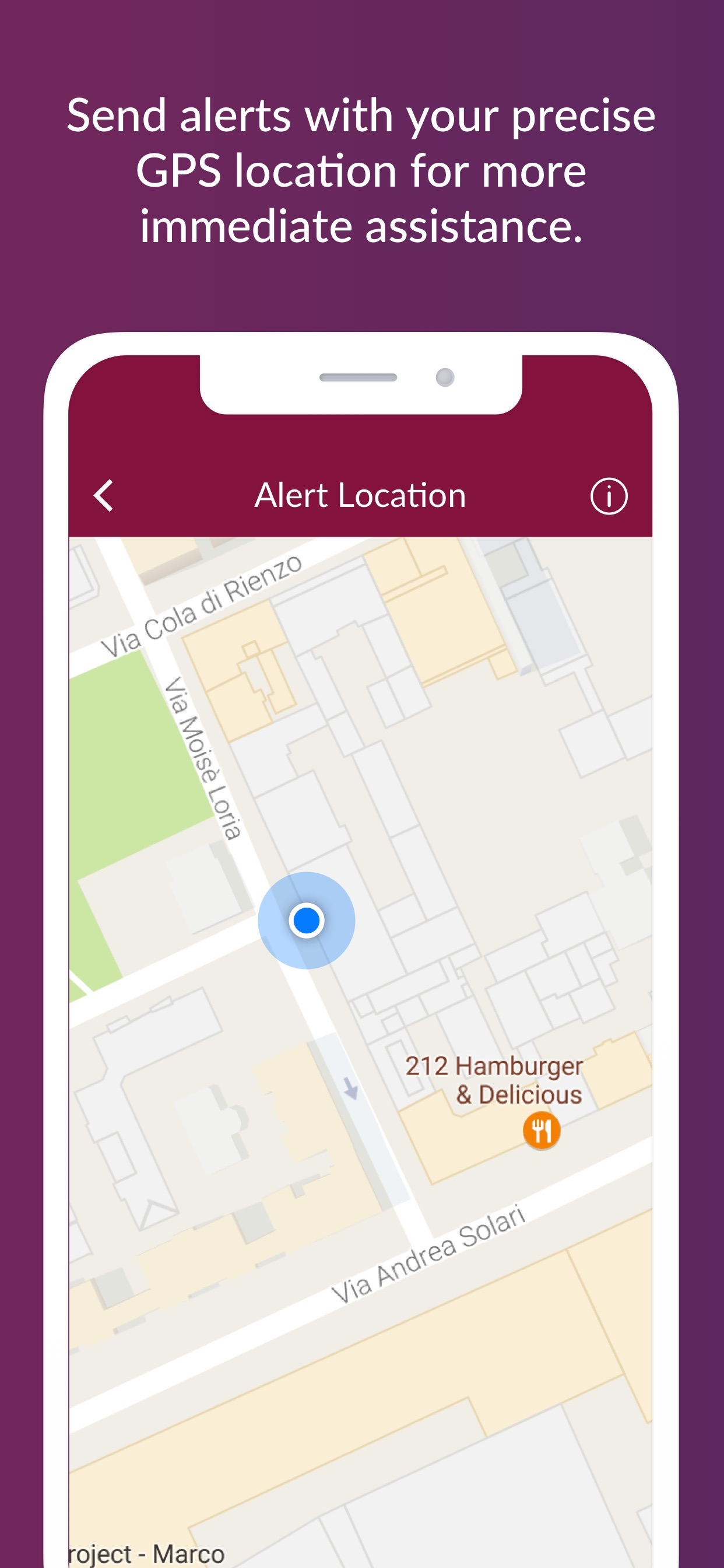 Alert for Embrace watch