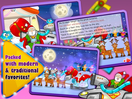 Super Santa Christmas Story iPad screenshot 5 - Book app
