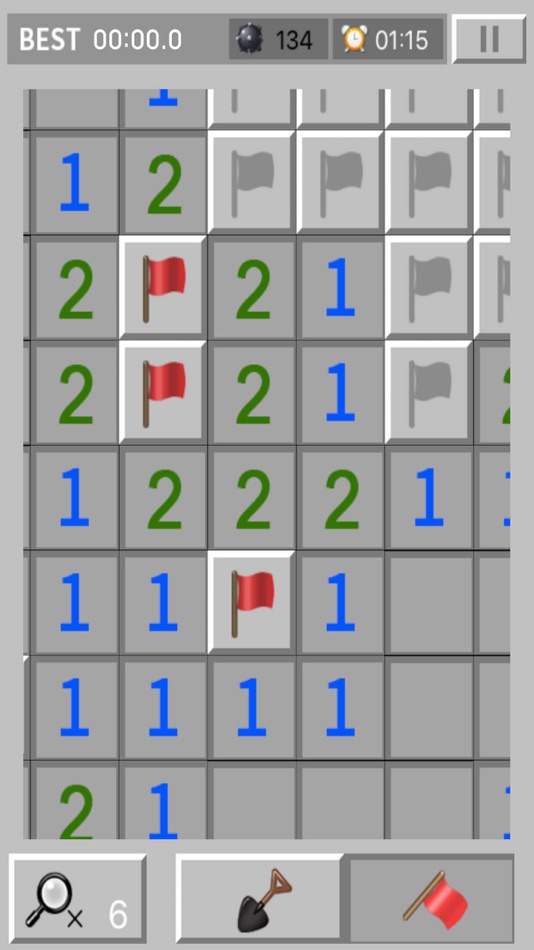 #4. Minesweeper King (iOS) 由: MOBIRIX