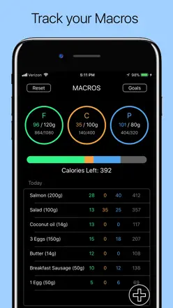 Macro Tracker: Screenshot 1 von 5