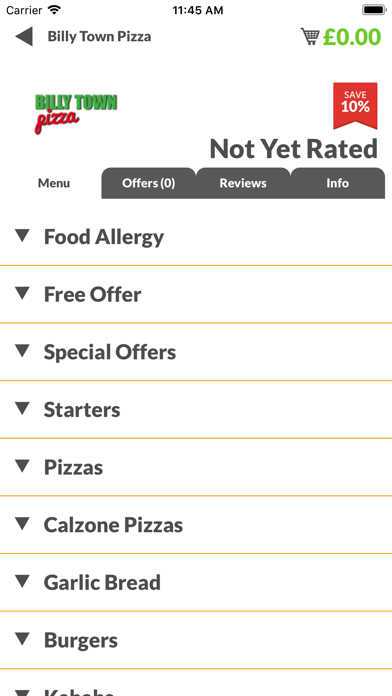 How to cancel & delete Billy Town Pizza from iphone & ipad 2
