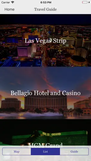 Las Vegas - Travel Guide USA iPhone Screenshot 3