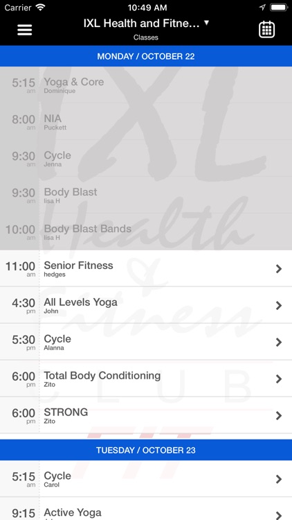 IXL Health and Fitness Club