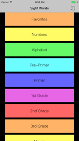 Sight Words Flash Cards * screenshot