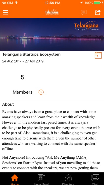 Telangana Startups Ecosystem