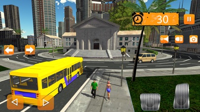 Pro City Coach Bus Driving Sim screenshot 2