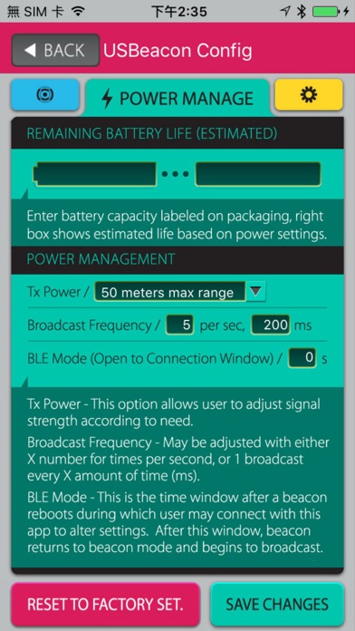 Screenshot #3 pour USBeaconWriter