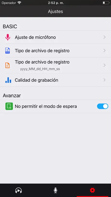 Voice recorder - Voz