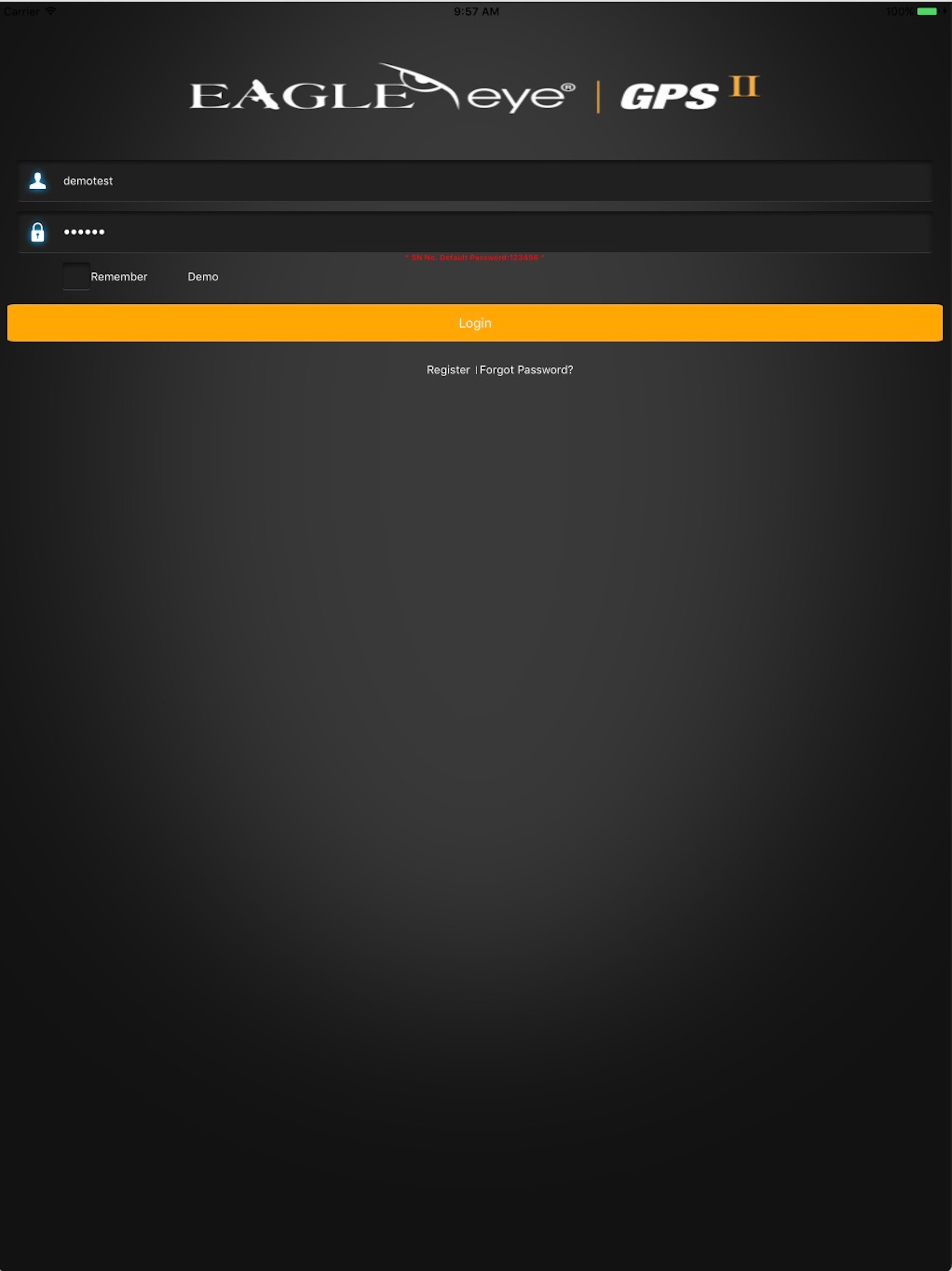 EAGLEEYE TRACKING screenshot 4