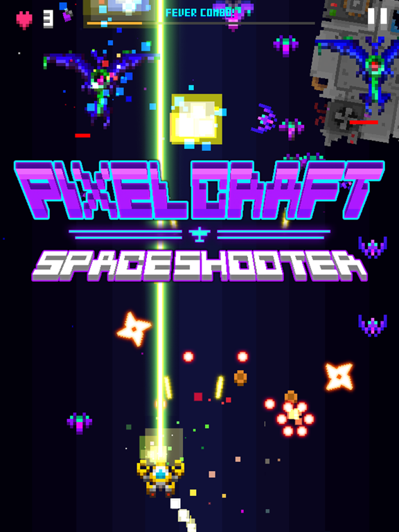 Pixel Craft - Space Shooterのおすすめ画像1