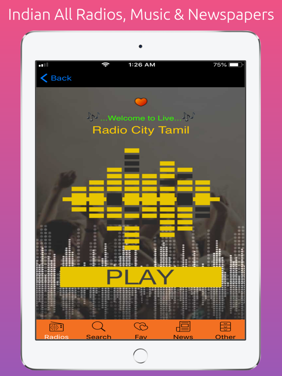 Screenshot #5 pour Indian All Radio, Music & News