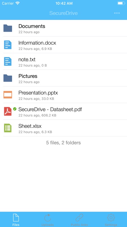 SecureDrive Mobile